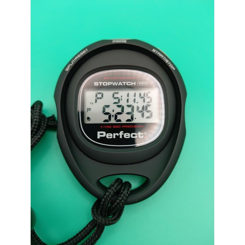 Perfect Fitness 10-Hour Chronograph Stopwatch Pro